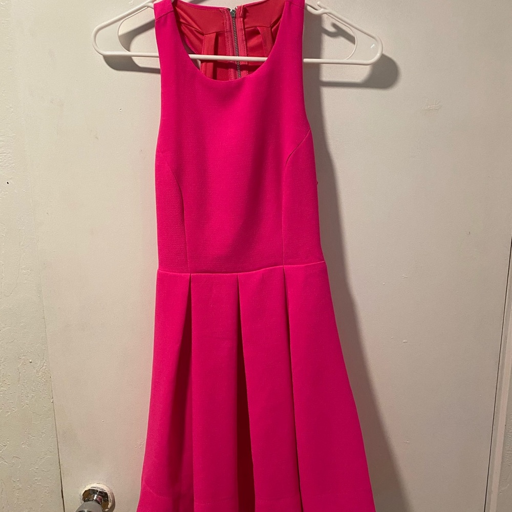 Pink dress